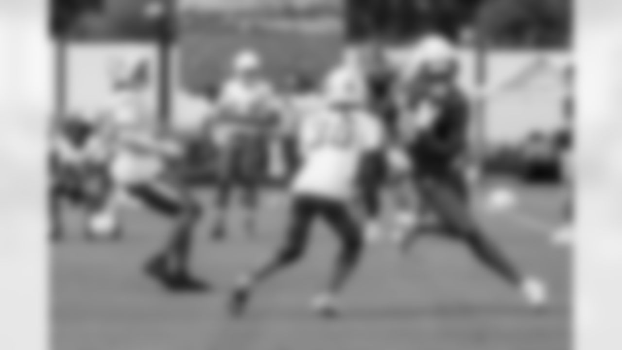 The Los Angeles Chargers practice on Thursday, August 28, 2025 at The Bolt in El Segundo, CA.