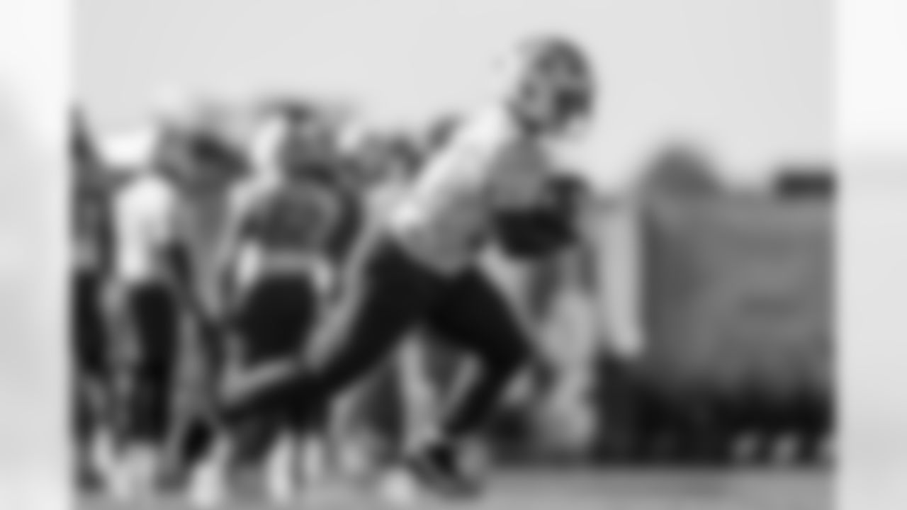 The Los Angeles Chargers practice on Friday, December 19, 2025 at The Bolt in El Segundo, CA.