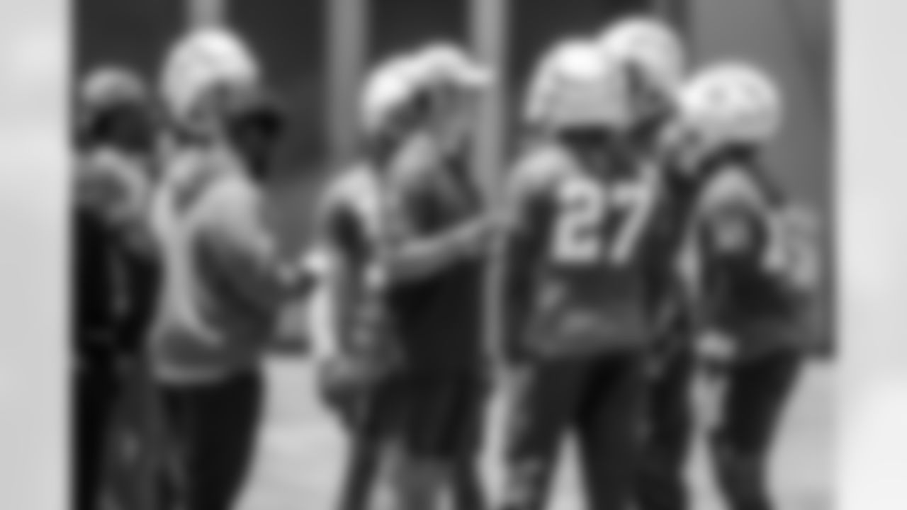 Los Angeles Chargers players participate in Phase 3 of the offseason program on Monday, June 16, 2025 at The Bolt in El Segundo, CA.