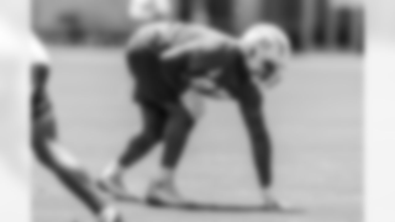 Los Angeles Chargers players participate in Phase 3 of the offseason program on Friday, May 30, 2025 at The Bolt in El Segundo, CA.