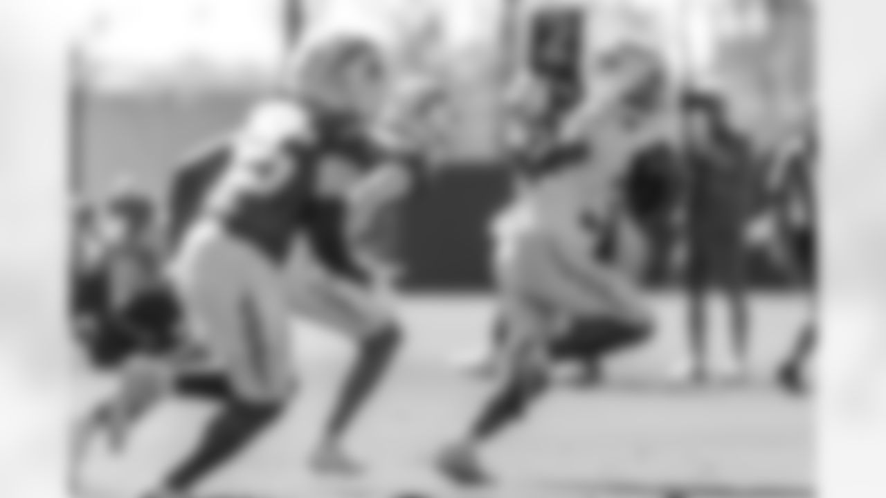 The Los Angeles Chargers practice on Tuesday, October 28, 2025 at The Bolt in El Segundo, CA.