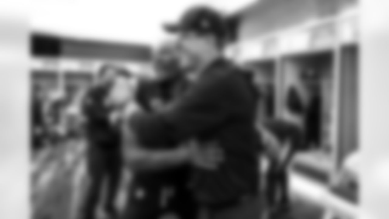 S Derwin James Jr. (3) and Head Coach Jim Harbaugh