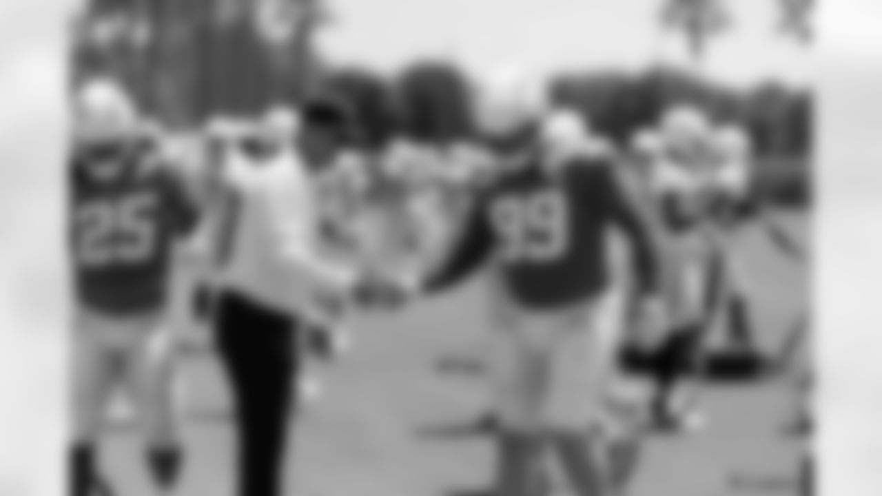 The Los Angeles Chargers hold OTA's on Wednesday, June 5, 2024 at Hoag Performance Center in Costa Mesa, CA.
