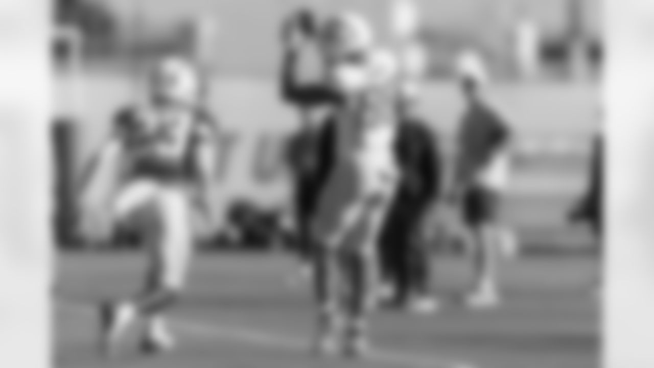 The Los Angeles Chargers practice at Training Camp on Friday, August 2, 2024 at The Bolt in El Segundo, CA.