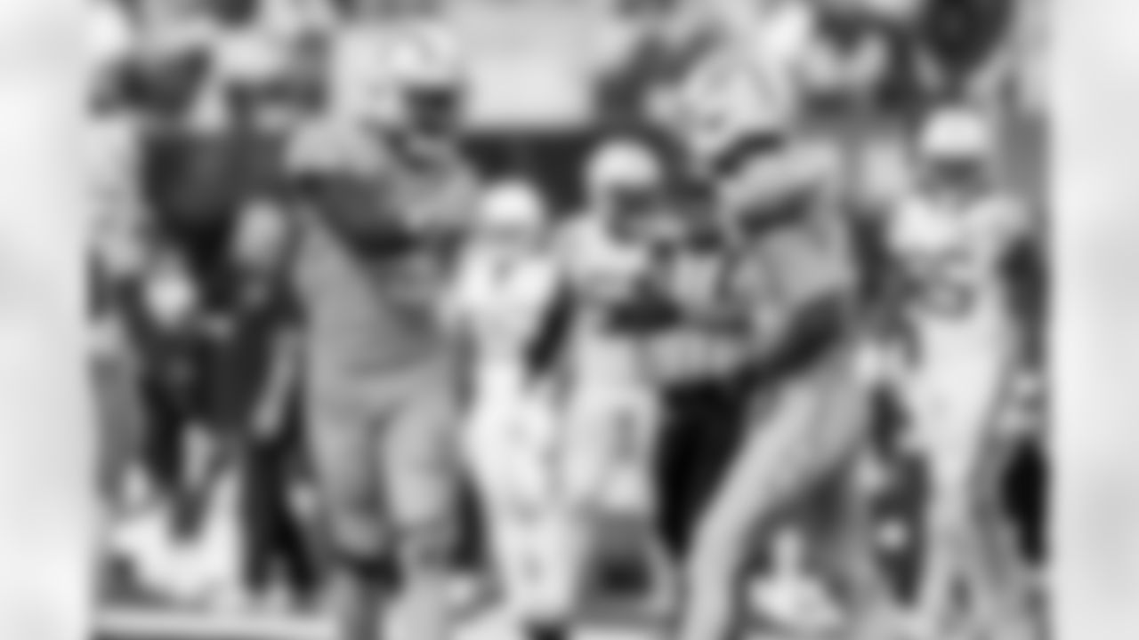 Chargers S Derwin James, Jr. (#3) in action during their Pro Bowl season.