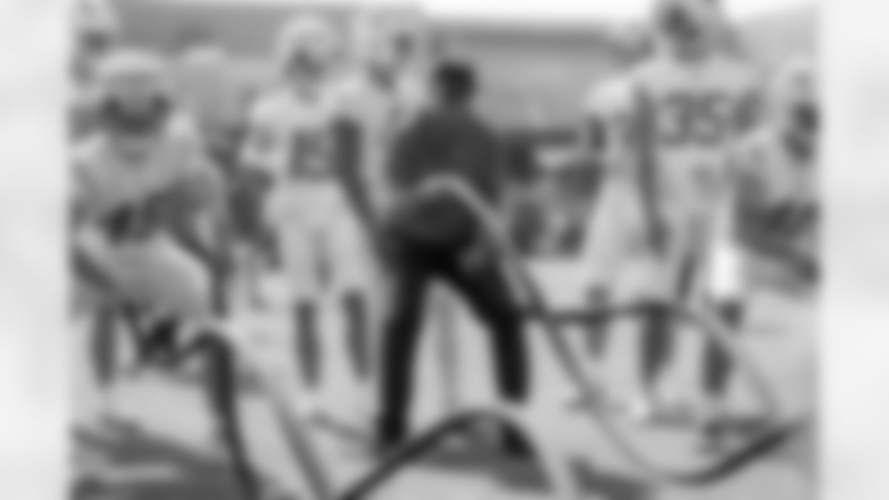 The Los Angeles Chargers hold Rookie Mini-Camp on Friday, May 10, 2024 at Hoag Performance Center in Costa Mesa, CA.
