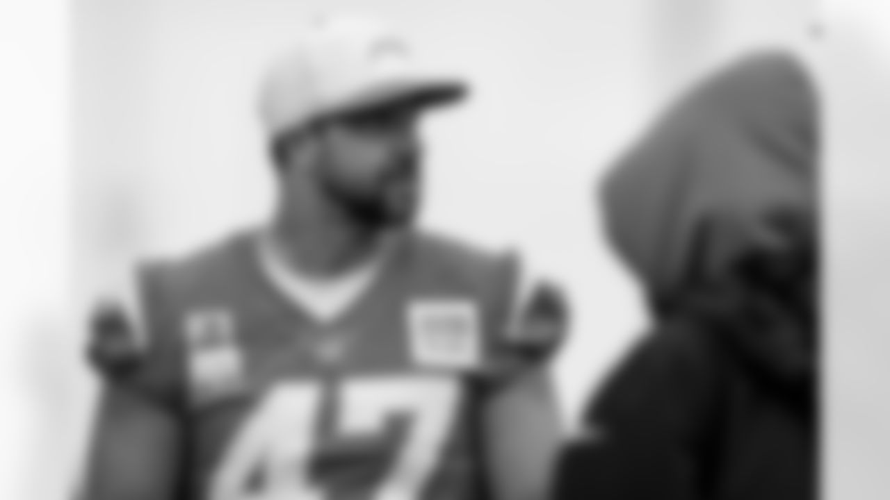 The Los Angeles Chargers practice on Tuesday, December 23, 2025 at The Bolt in El Segundo, CA.