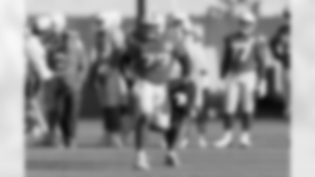 The Los Angeles Chargers practice at Training Camp on Saturday, July 27, 2024 at The Bolt in El Segundo, CA.