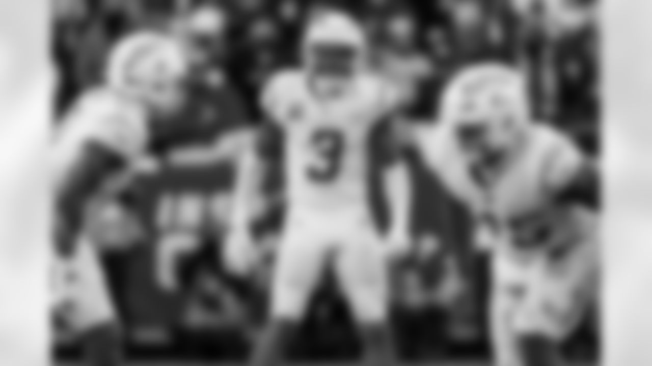 Chargers S Derwin James, Jr. (#3) in action during their Pro Bowl season.