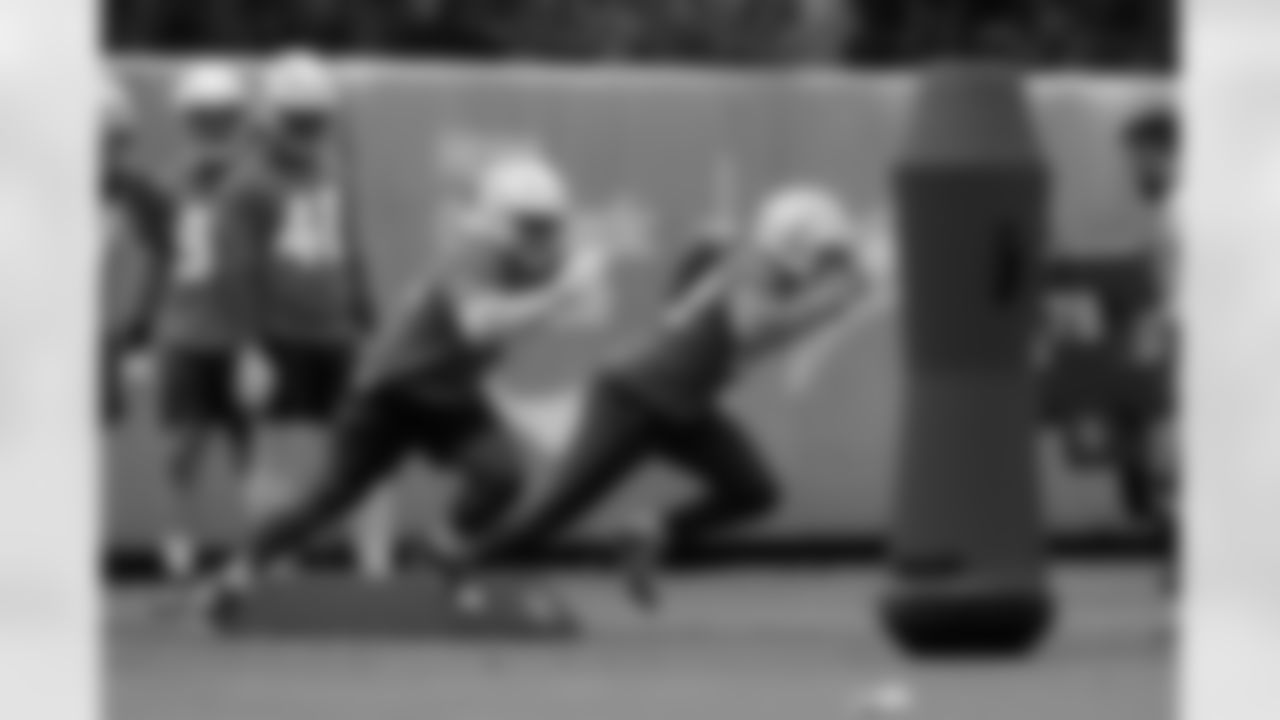 The Los Angeles Chargers hold OTA's on Thursday, June 6, 2024 at Hoag Performance Center in Costa Mesa, CA.