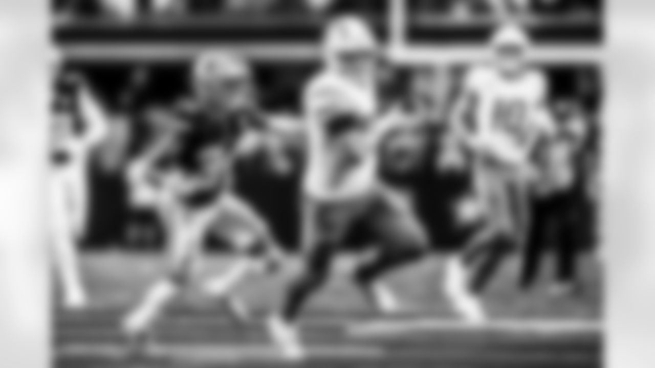 Take a look back at the Chargers Week 16 matchup with the Cowboys in monochrome.