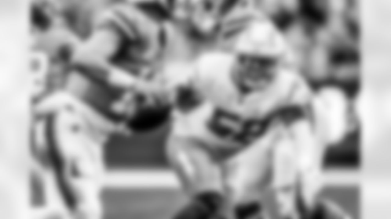 Take a look back at the Chargers Week 18 matchup with the Broncos in monochrome.