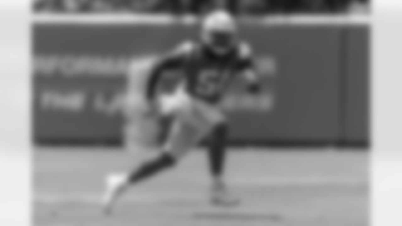 The Los Angeles Chargers hold OTA's on Wednesday, May 29, 2024 at Hoag Performance Center in Costa Mesa, CA.