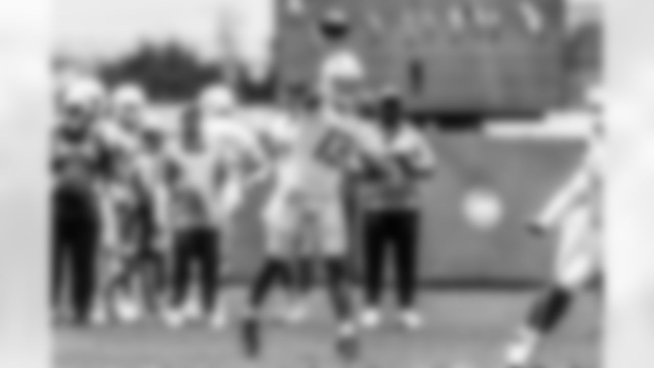 The Los Angeles Chargers hold Mandatory Mini-Camp on Thursday, June 12, 2025 at The Bolt in El Segundo, CA.