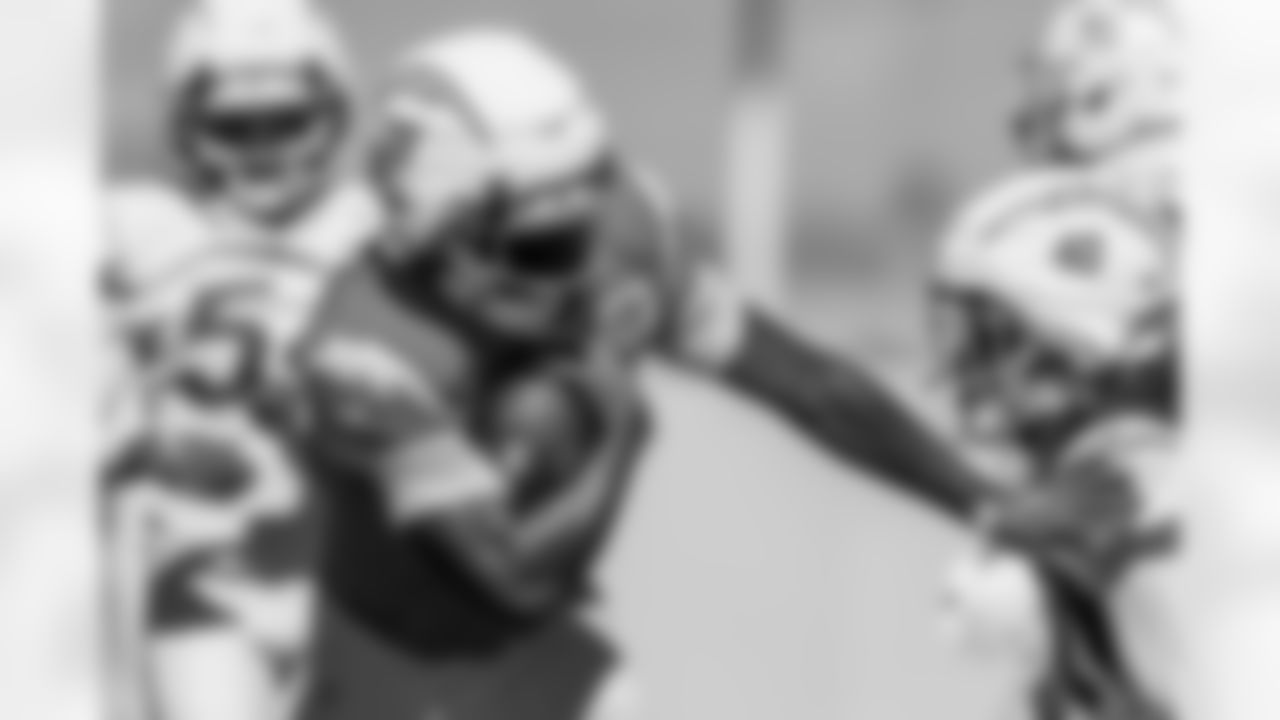 The Los Angeles Chargers practice on Wednesday, October 15, 2025 at The Bolt in El Segundo, CA.