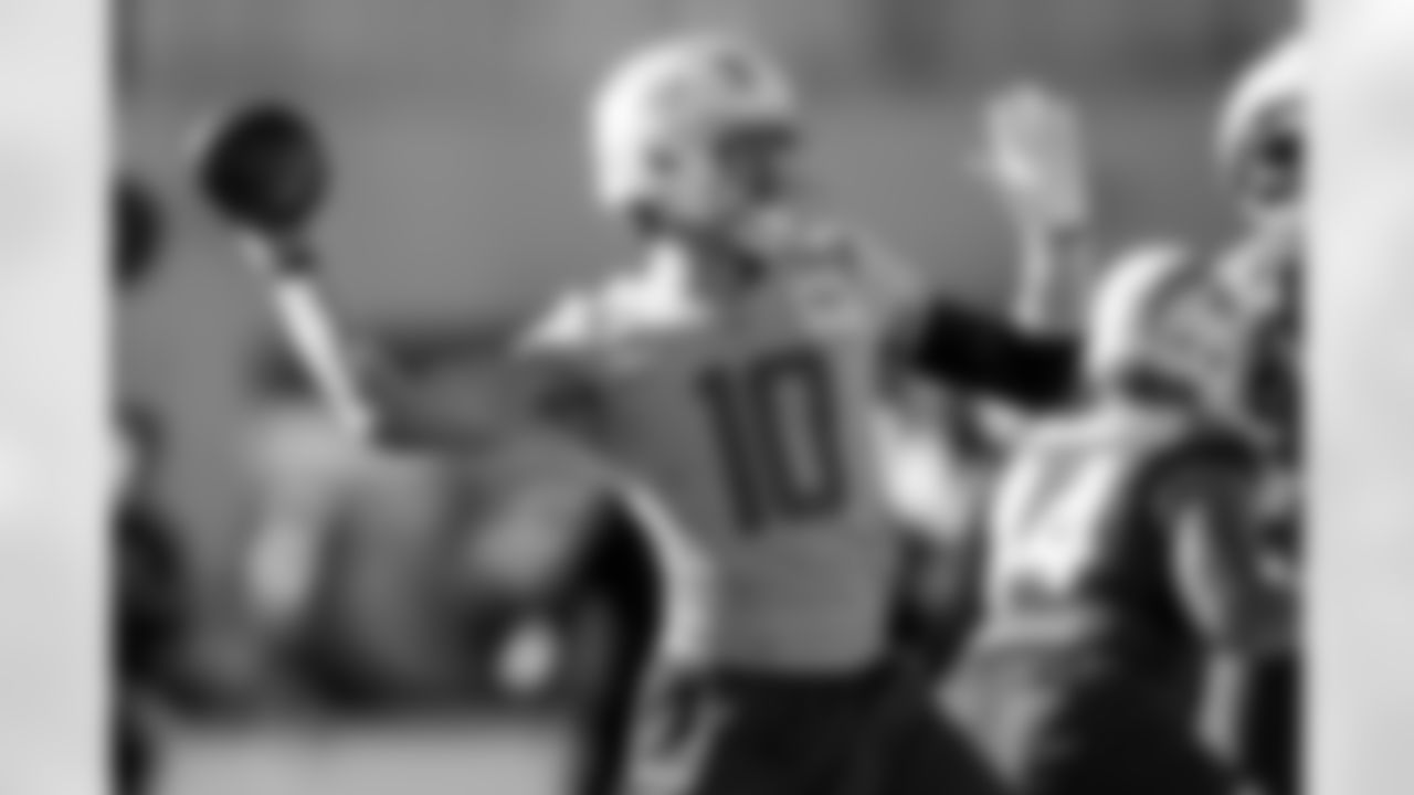 The Los Angeles Chargers practice on Thursday, January 8, 2026 at The Bolt in El Segundo, CA.