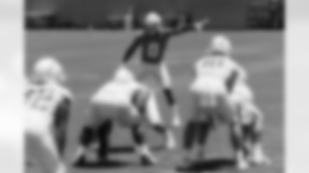 The Los Angeles Chargers hold OTA's on Wednesday, June 5, 2024 at Hoag Performance Center in Costa Mesa, CA.