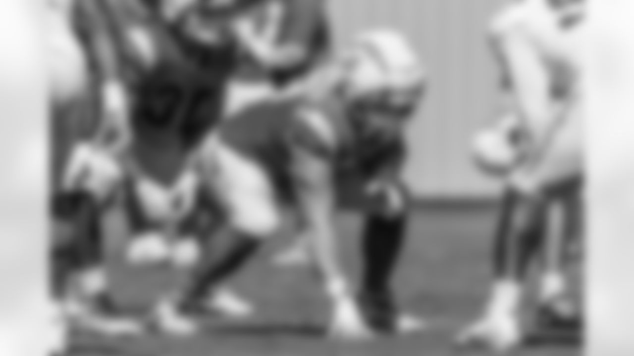 The Los Angeles Chargers practice on Wednesday, October 8, 2025 at The Bolt in El Segundo, CA.