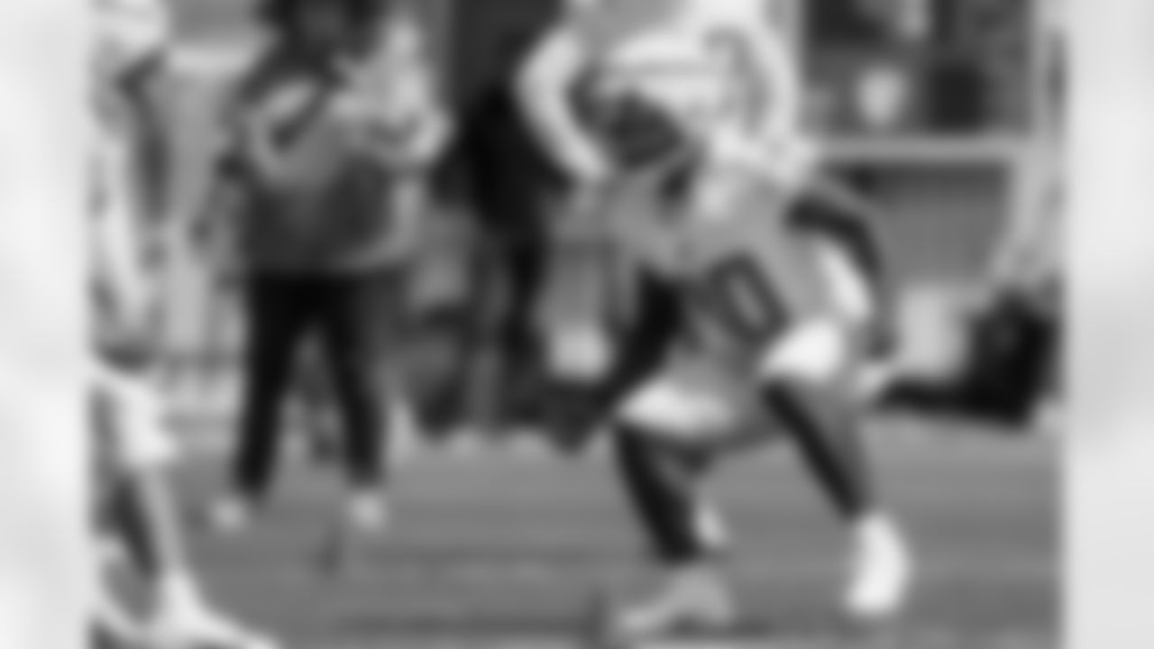 The Los Angeles Chargers hold Rookie Mini-Camp on Friday, May 10, 2024 at Hoag Performance Center in Costa Mesa, CA.