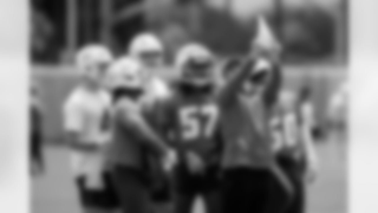The Los Angeles Chargers hold OTA's on Monday, May 20, 2024 at Hoag Performance Center in Costa Mesa, CA.