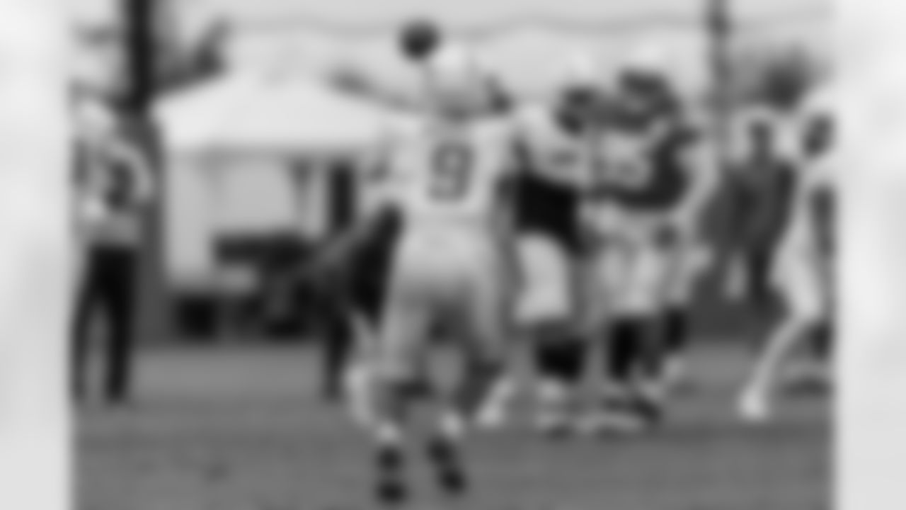 The Los Angeles Chargers practice on Wednesday, November 12, 2025 at The Bolt in El Segundo, CA.