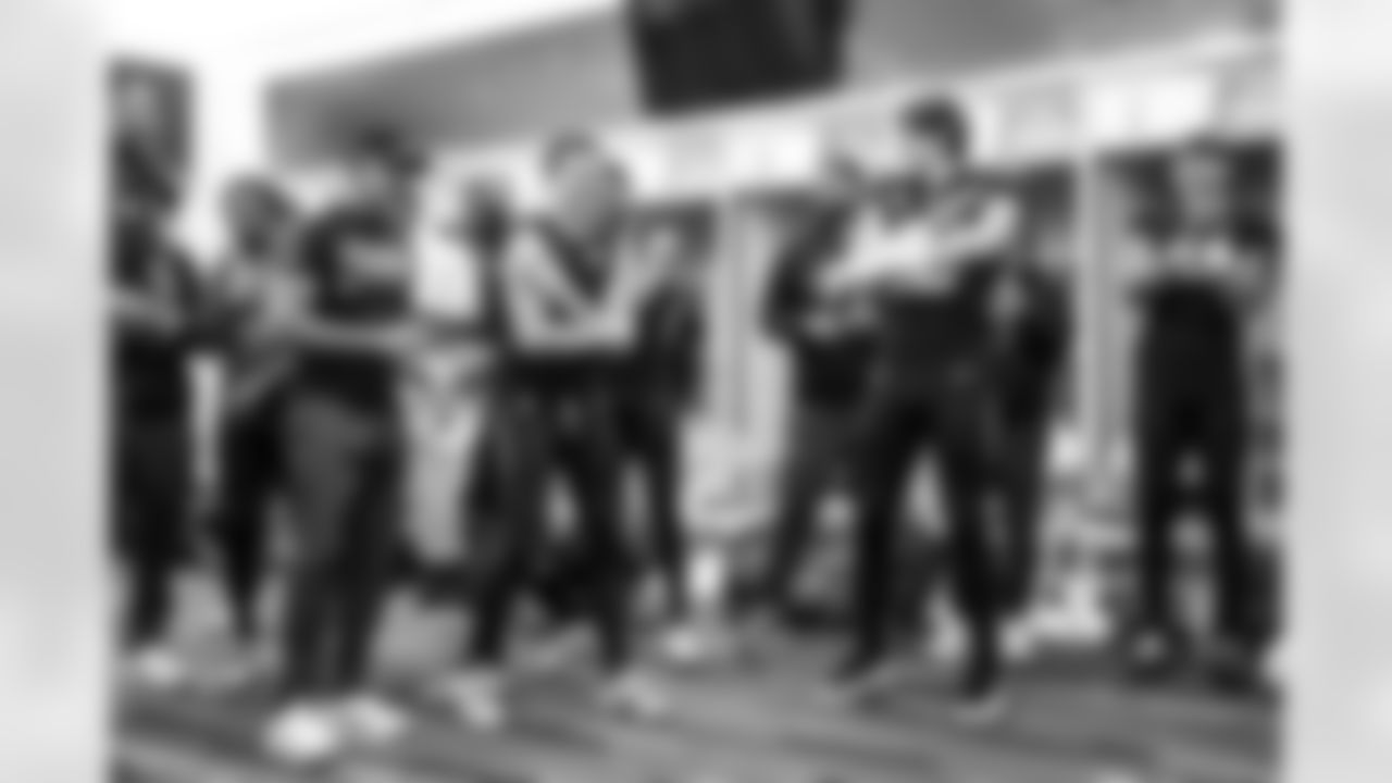 WR Quentin Johnston (1), Wide Receivers Coach Sanjay Lal, WR Keenan Allen (13), WR Ladd McConkey (15) and QB Justin Herbert (10)