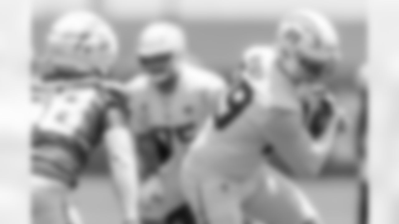 The Los Angeles Chargers hold Mandatory Mini-Camp on Thursday, June 12, 2025 at The Bolt in El Segundo, CA.