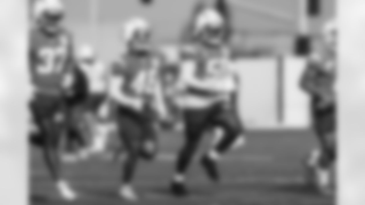 The Los Angeles Chargers practice on Wednesday, December 17, 2025 at The Bolt in El Segundo, CA.