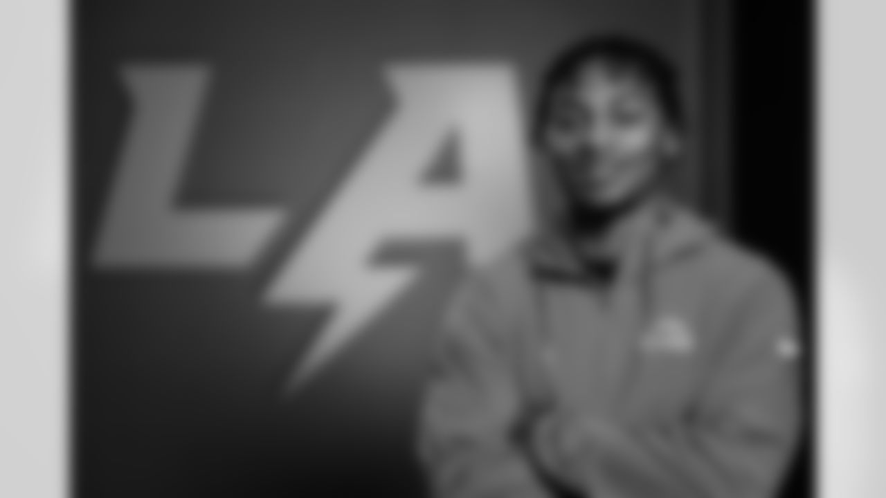 The Los Angeles Chargers rookie class is photographed on Thursday, May 9, 2024 at Hoag Performance Center in Costa Mesa, CA.