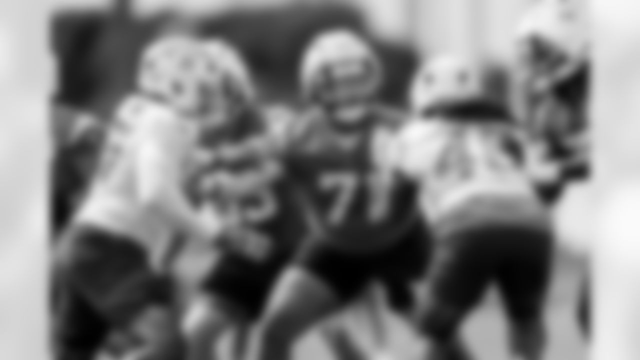 The Los Angeles Chargers practice on Wednesday, September 17, 2025 at The Bolt in El Segundo, CA.