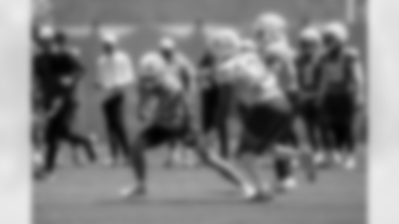 The Los Angeles Chargers practice at Training Camp on Friday, August 8, 2025 at The Bolt in El Segundo, CA.