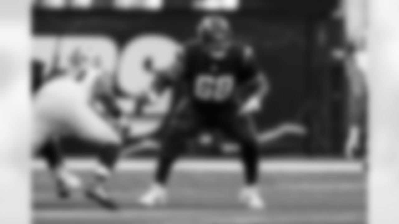 Take a look at the best photos of Chargers 2026 free agent Jamaree Salyer