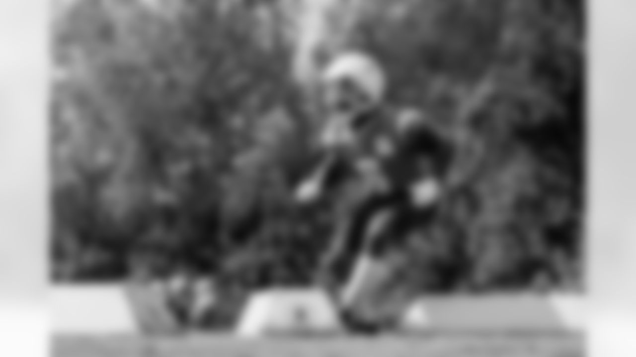 The Los Angeles Chargers practice on Friday, September 20, 2024 at UNC-Charlotte in Charlotte, NC.
