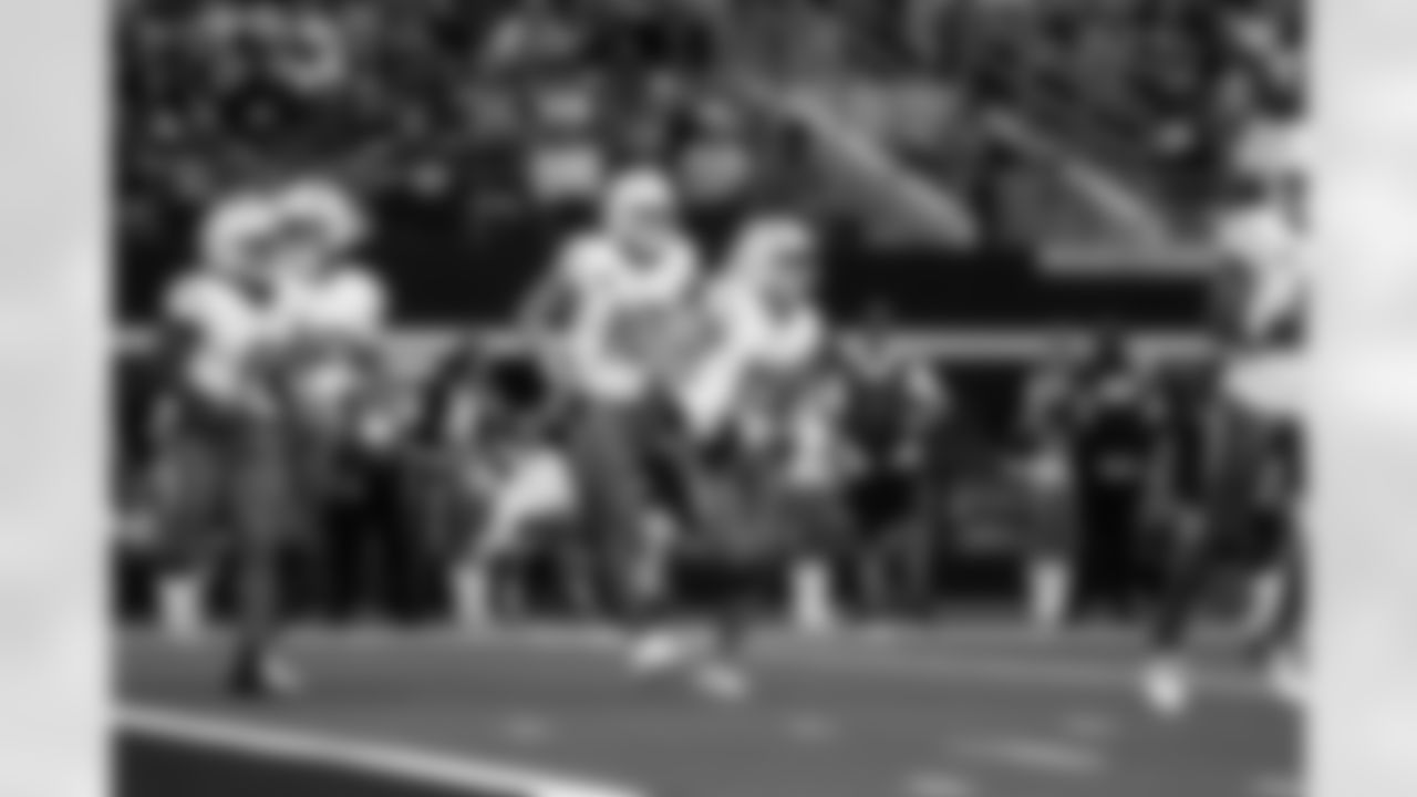 QB Justin Herbert (10) and WR Ladd McConkey (15)