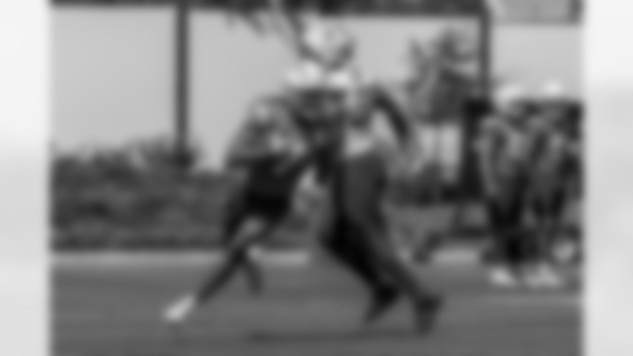 The Los Angeles Chargers practice on Monday, September 1, 2025 at The Bolt in El Segundo, CA.
