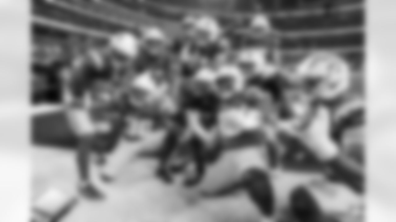 LB Marlowe Wax (58), TE Tucker Fisk (42), RB Trayveon Williams (38), LB Del'Shawn Phillips (53), DB Deane Leonard (33), LS Josh Harris (47), P JK Scott (16) and OLB Tuli Tuipulotu (45)