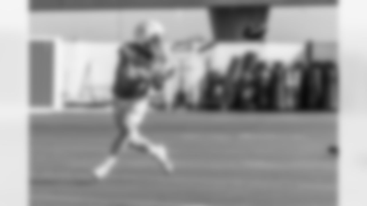 The Los Angeles Chargers practice on Wednesday, November 6, 2024 at The Bolt in El Segundo, CA.