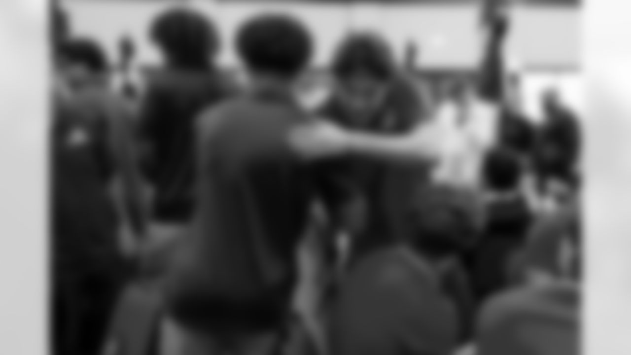 The Los Angeles Chargers participate in the 49th CIF-SS-Ford Championship Luncheon on Tuesday, November 25, 2025 at The Grand in Long Beach, CA.