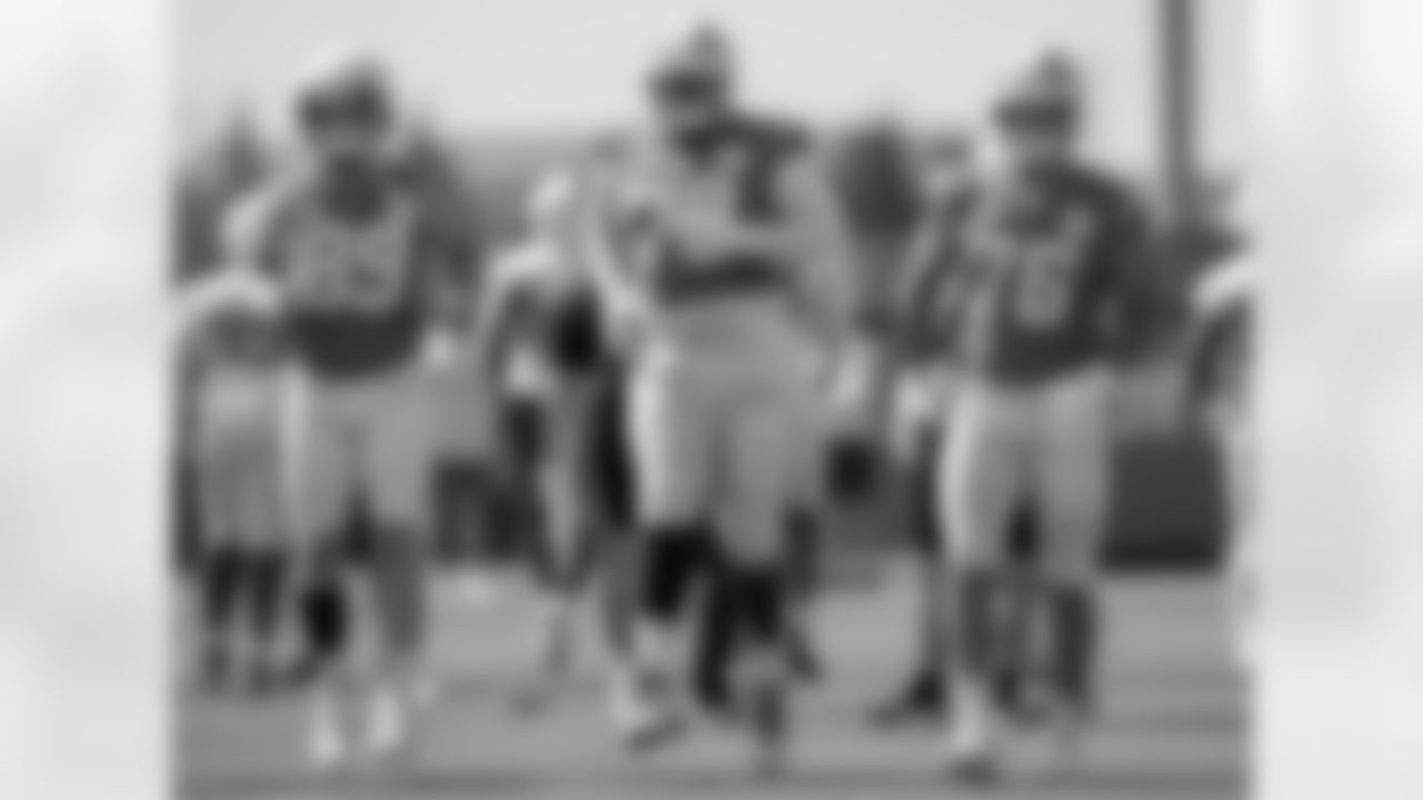 The Los Angeles Chargers practice at Training Camp on Thursday, July 17, 2025 at The Bolt in El Segundo, CA.