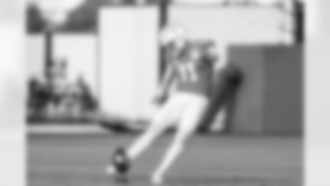 The Los Angeles Chargers practice on Thursday, November 6, 2025 at The Bolt in El Segundo, CA.