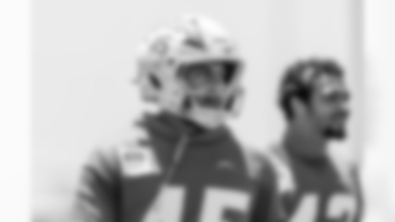 Los Angeles Chargers players participate in Phase 3 of the offseason program on Friday, May 30, 2025 at The Bolt in El Segundo, CA.
