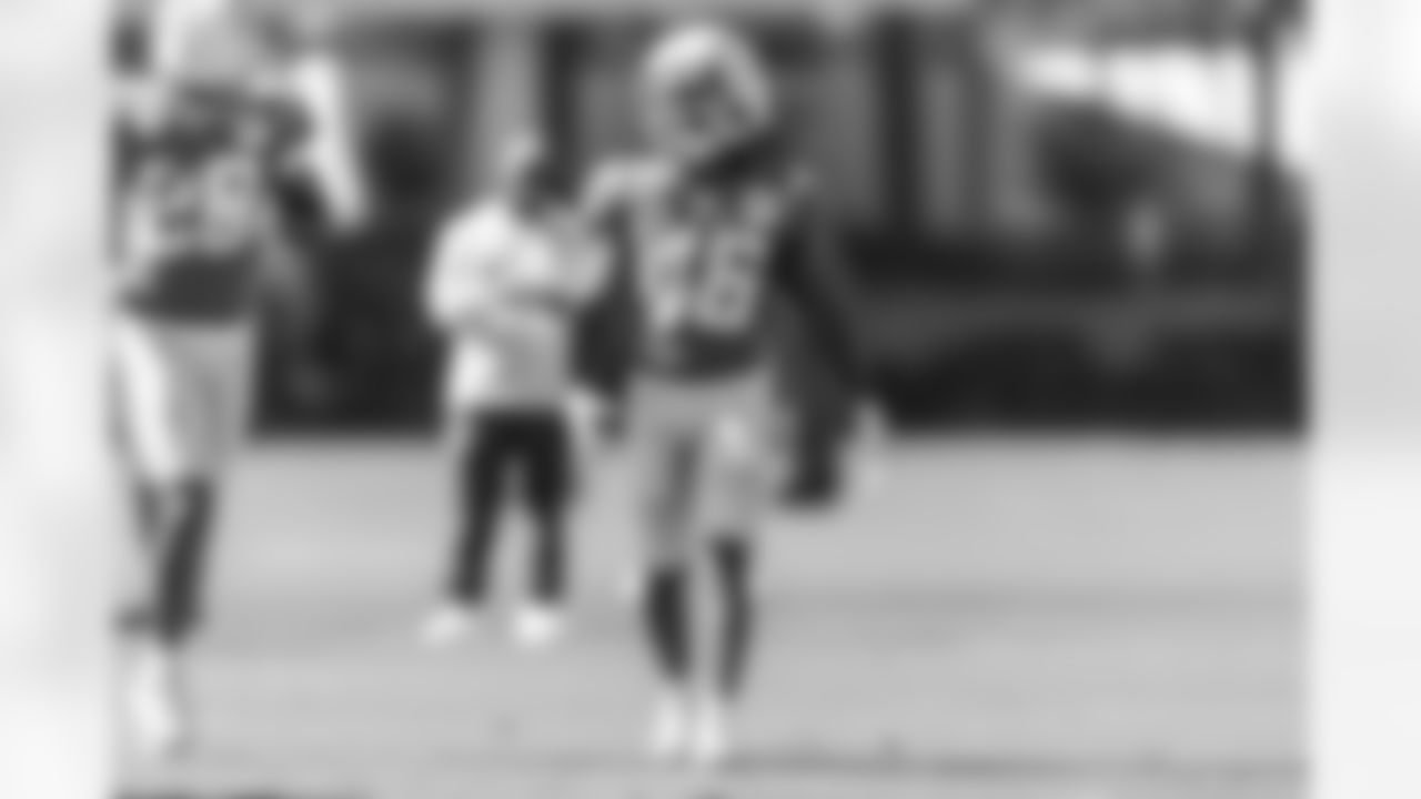 The Los Angeles Chargers practice on Tuesday, October 28, 2025 at The Bolt in El Segundo, CA.