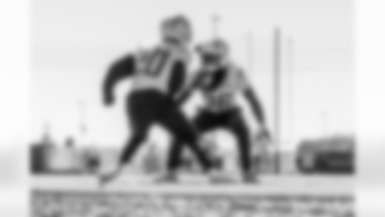 The Los Angeles Chargers practice on Thursday, October 16, 2025 at The Bolt in El Segundo, CA.