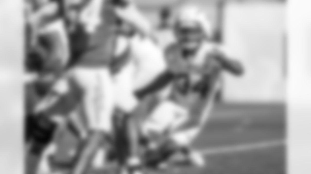 The Los Angeles Chargers practice on Tuesday, October 28, 2025 at The Bolt in El Segundo, CA.