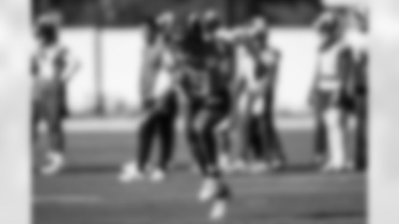 The Los Angeles Chargers practice on Friday, November 28, 2025 at The Bolt in El Segundo, CA.