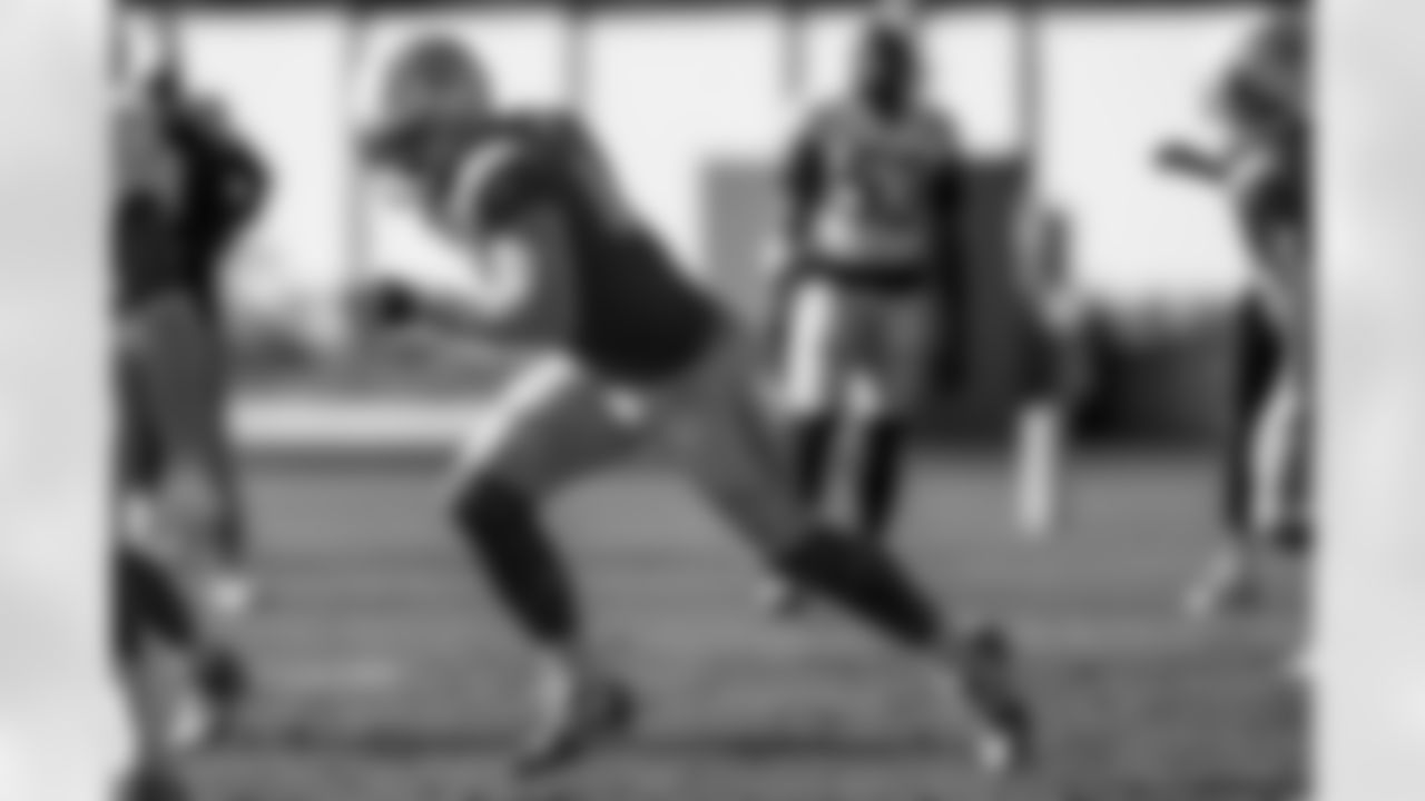 The Los Angeles Chargers practice on Wednesday, December 3, 2025 at The Bolt in El Segundo, CA.