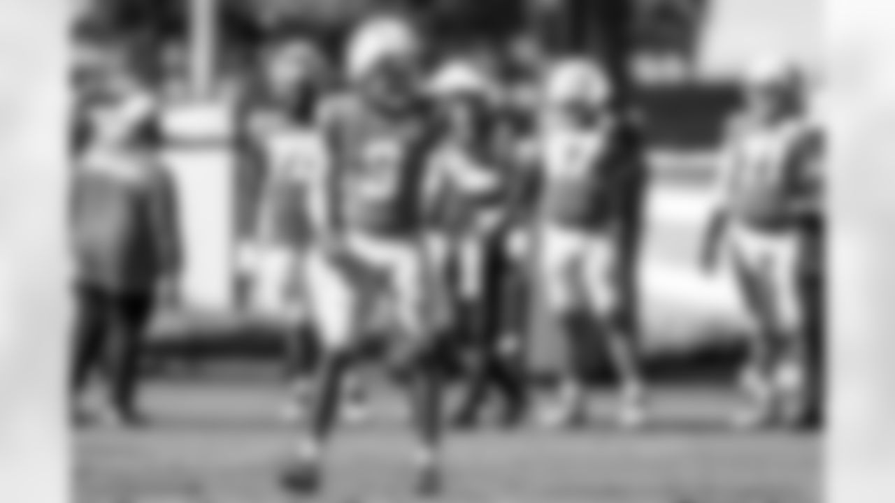 The Los Angeles Chargers practice on Wednesday, October 15, 2025 at The Bolt in El Segundo, CA.