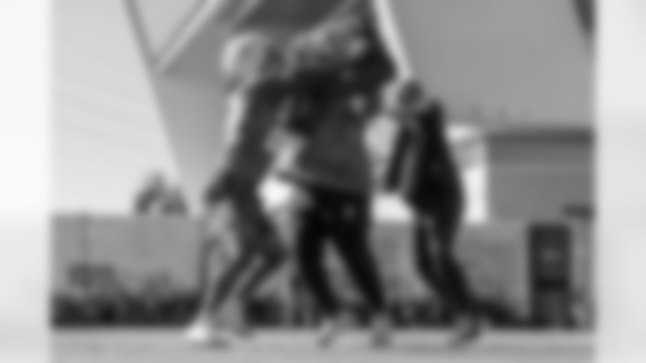 The Los Angeles Chargers practice on Thursday, December 4, 2025 at The Bolt in El Segundo, CA.