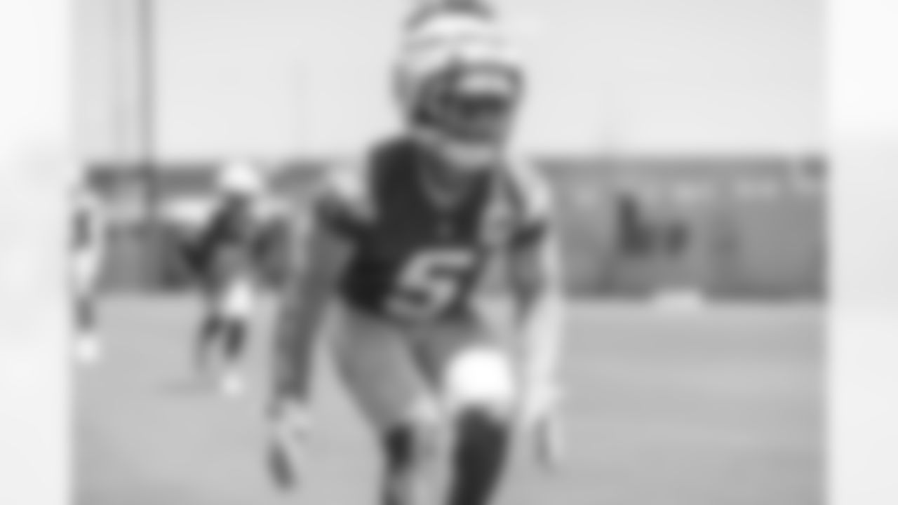 The Los Angeles Chargers hold Rookie Mini-Camp on Friday, May 9, 2025 at The Bolt in El Segundo, CA.