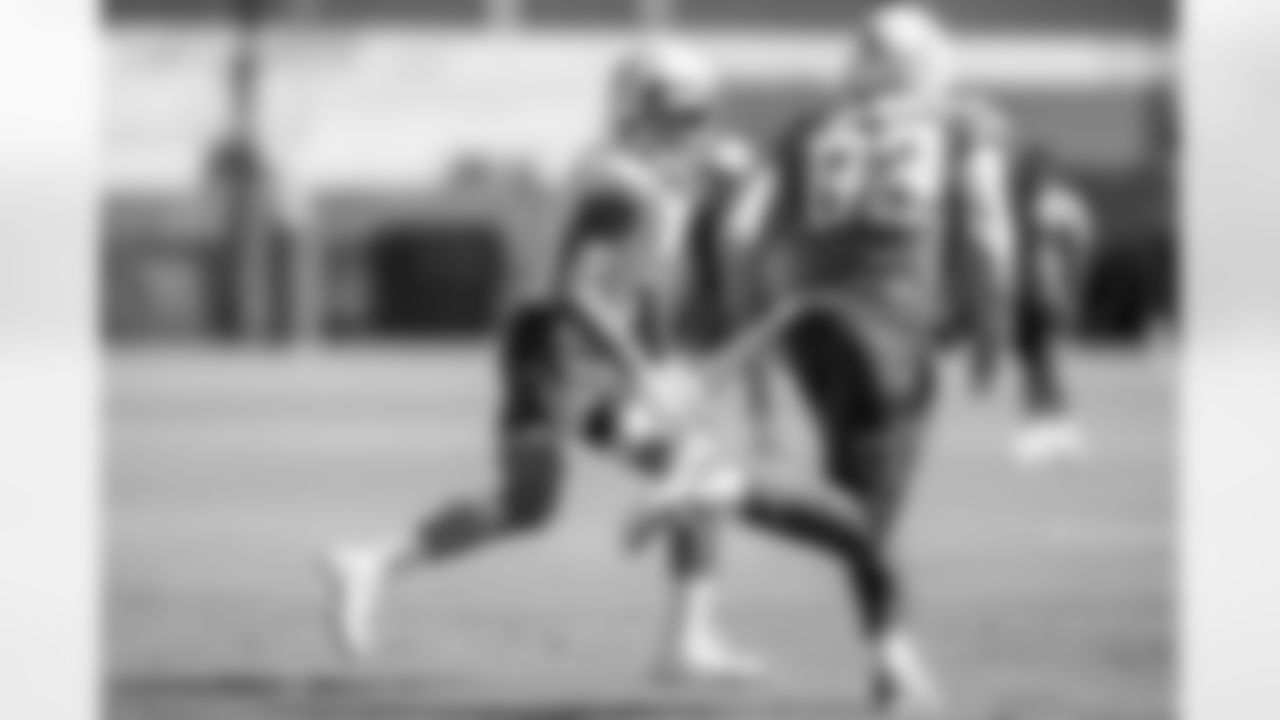 The Los Angeles Chargers practice on Thursday, October 9, 2025 at The Bolt in El Segundo, CA.